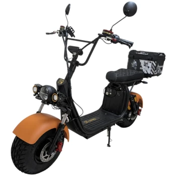 Электроскутер Citycoco GT X7 PRO Оранжевый (2000W)