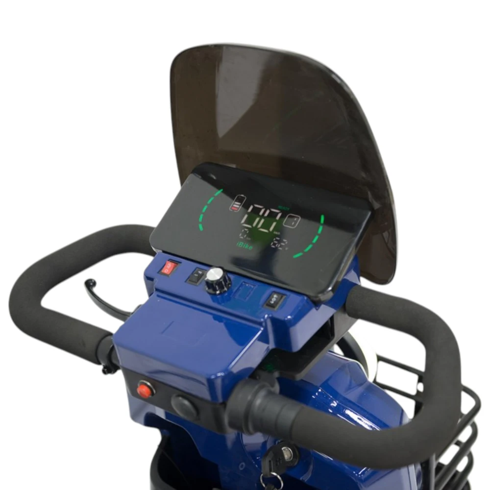 Электротрицикл Rutrike Квадро Чёрный 5