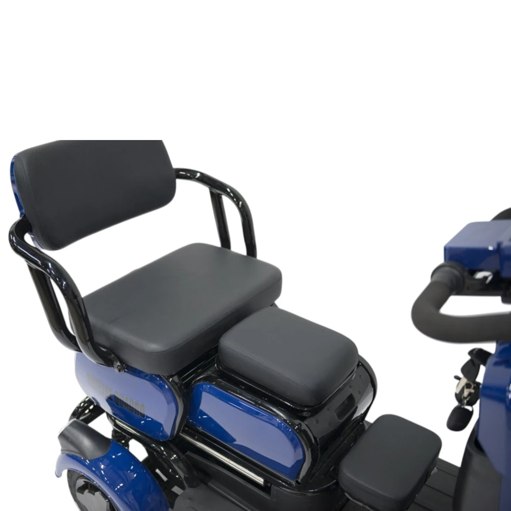 Электротрицикл Rutrike Квадро Чёрный 7