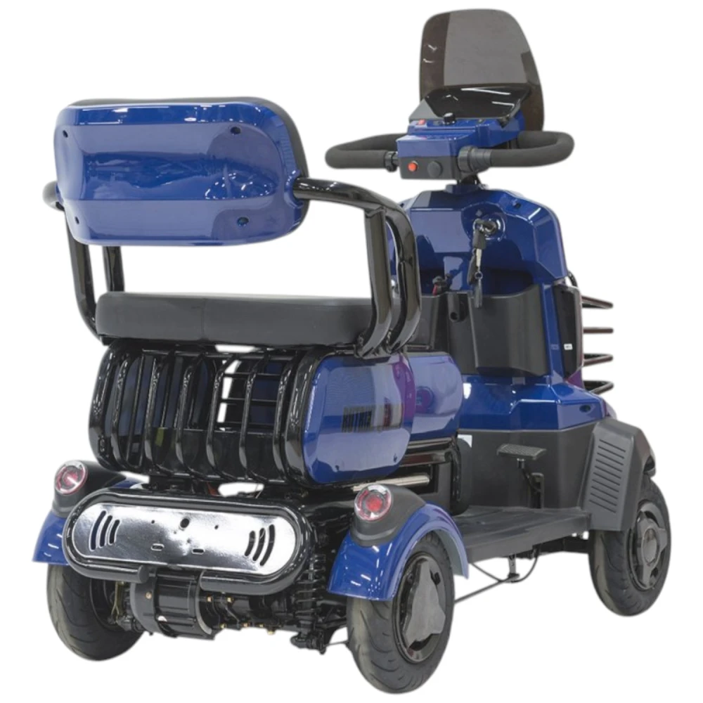 Электротрицикл Rutrike Квадро Чёрный 2
