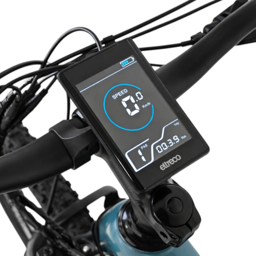 Электровелосипед Eltreco XT 600 Зелёный-матовый 5
